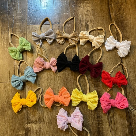 Baby hair bow lot - Picture 2 of 2